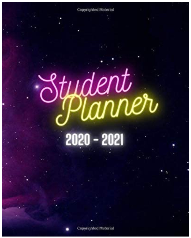 2020-2021 Student Planner Book Cover